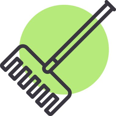 Tırmık. Web simgesi basit tasarım