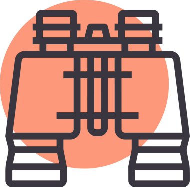 Futbol. Web simgesi basit illüstrasyon