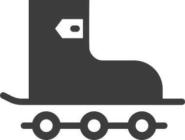 Paten kayın. Basit resimleme