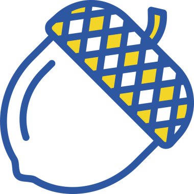 lemon. Web simgesi basit illüstrasyon