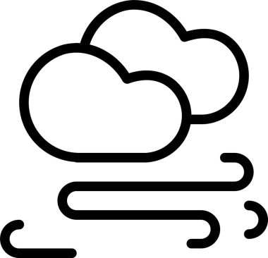 Bulut. Web simgesi basit tasarım