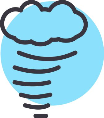 Bulut. Web simgesi basit tasarım