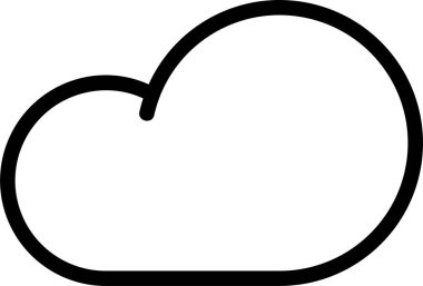 Kalp. Web simgesi basit illüstrasyon