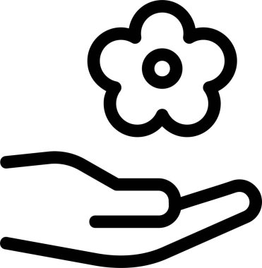 Sıcak hava. Web simgesi