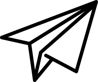 Uçak. Web simgesi basit illüstrasyon