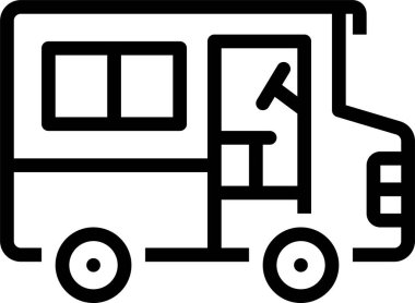 Teslimat. Web simgesi basit illüstrasyon