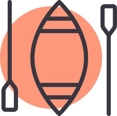 Kano. Web simgesi basit illüstrasyon