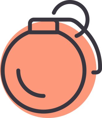 Kaplıca. Web simgesi basit illüstrasyon