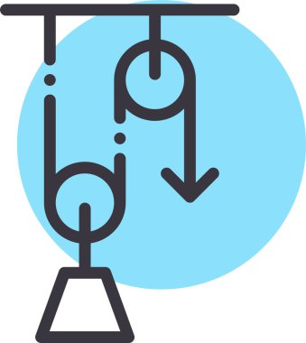 Makara yükünün vektör illüstrasyonu