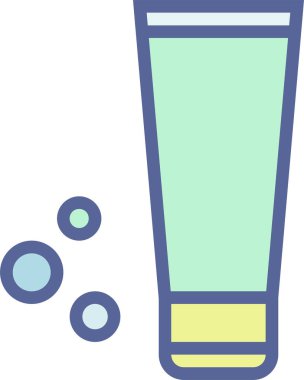 Güzellik. Web simgesi basit illüstrasyon