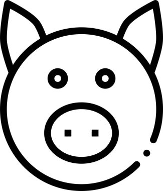 Domuz kumbarası. Basit tasarım