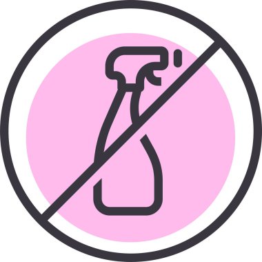 Vektör illüstrasyonu, böcek öldürücü element arkaplanı