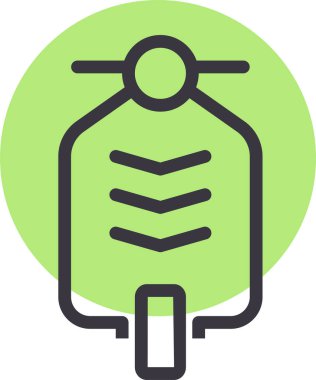 Mobilet. Web simgesi basit illüstrasyon