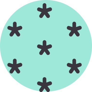 Noel ikonu. vektör illüstrasyonu