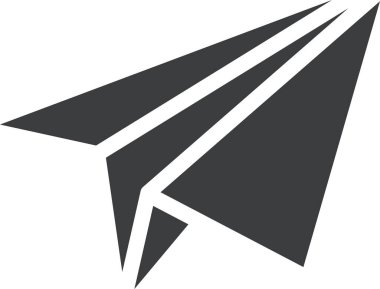 Uçak. Web simgesi basit illüstrasyon