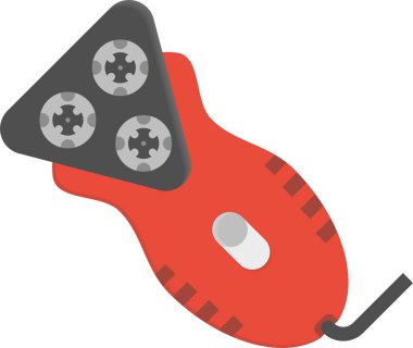 Virüs. Web simgesi basit illüstrasyon