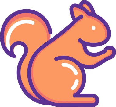Sincap. Web simgesi basit illüstrasyon