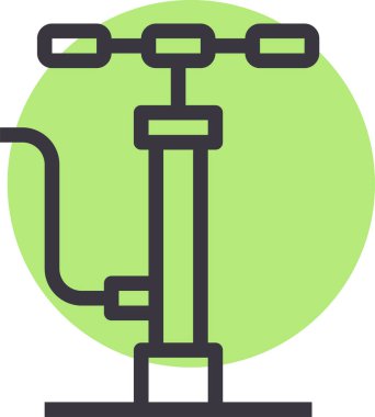 Pompa lastiği Basit resimleme