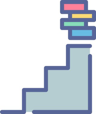 Eğitim. Web simgesi basit illüstrasyon