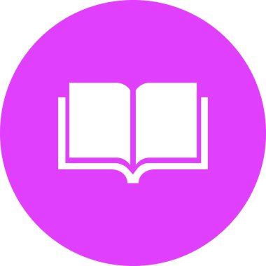 kitap simgesi vektör illüstrasyonu