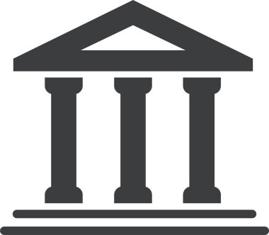 Banka binası. Basit tasarım