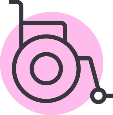 Hastane. Web simgesi basit tasarım