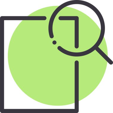 Ara. Web simgesi basit illüstrasyon