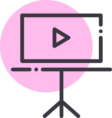 Video kamera. Basit resimleme