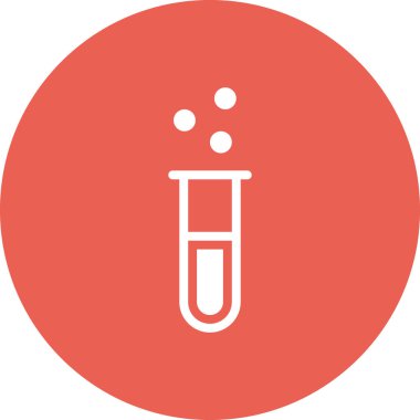 Test simgesinin vektör illüstrasyonu