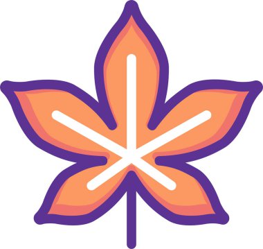 Çiçek. Web simgesi basit illüstrasyon