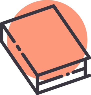 Bir kutunun vektör illüstrasyonu