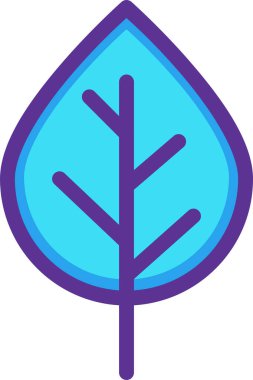 Ağaç. Web simgesi basit illüstrasyon