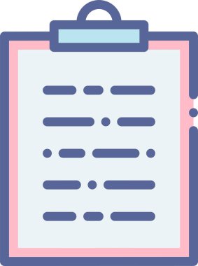 Pano. Web simgesi basit illüstrasyon