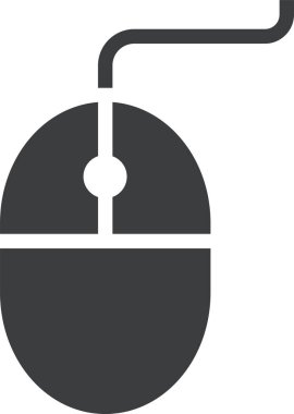Fare. Web simgesi basit illüstrasyon