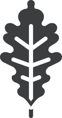 Yaprak ağacı. Basit tasarım