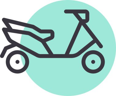 Mobilet. Web simgesi basit illüstrasyon