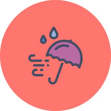 Hava simgesinin vektör illüstrasyonu