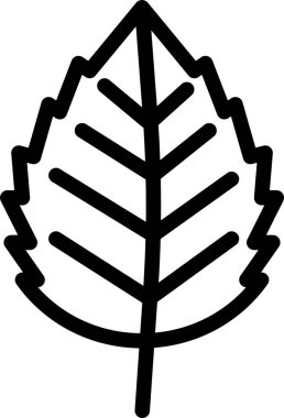 Meşe. Web simgesi basit illüstrasyon