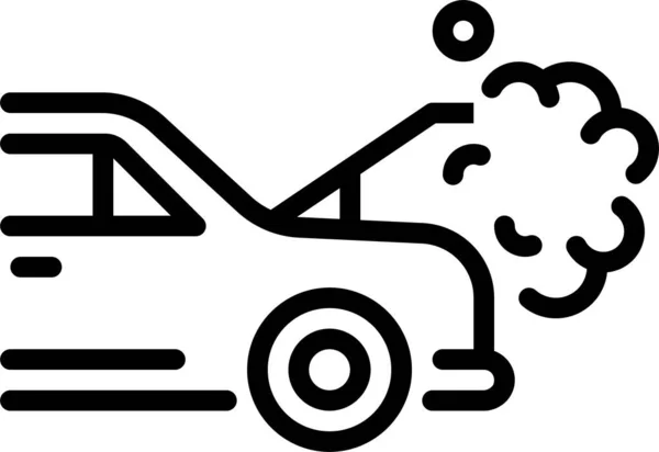 Autoreparatur Web Symbol Einfache Illustration — Stockvektor