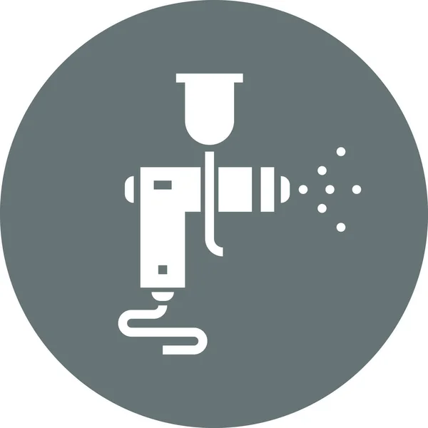 Vector Illustration Microscope Icon — Stock Vector