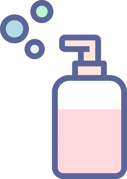 Spray Icono Web Ilustración Simple — Archivo Imágenes Vectoriales