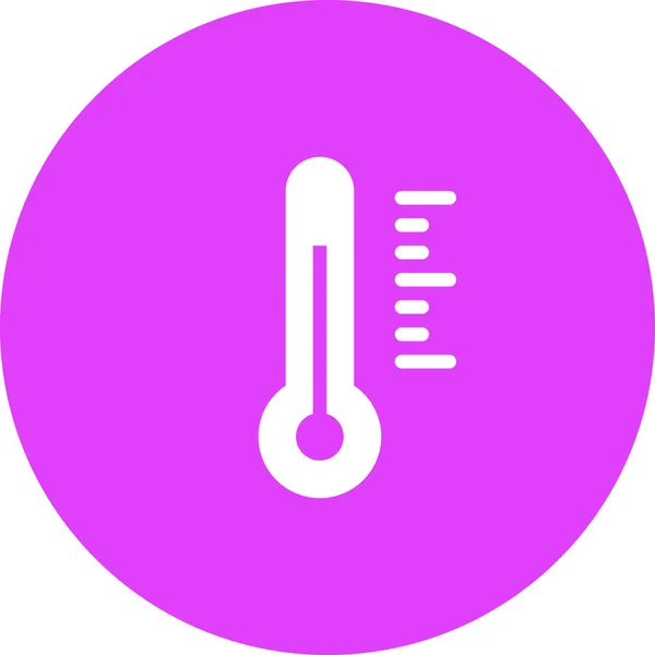 Thermometer Pictogram Vector Illustratie — Stockvector