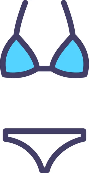 Schwimmen Web Symbol Einfache Illustration — Stockvektor