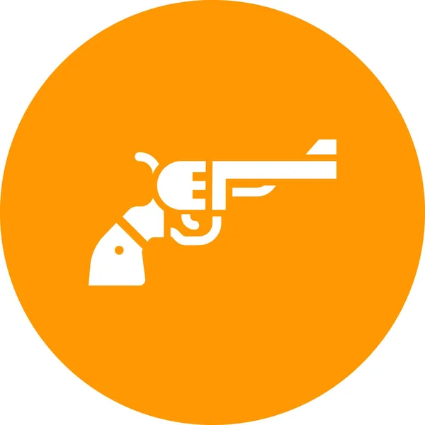 Vector Illustration Weapon Icon — Stock Vector