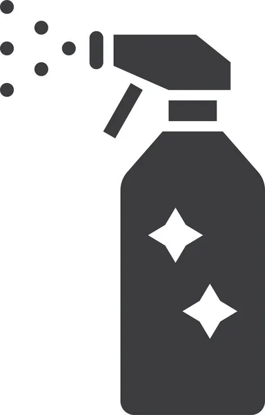Spray Web Icon Design Semplice — Vettoriale Stock