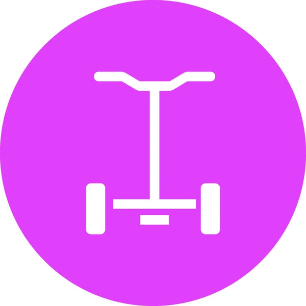 Segway Icono Vector Ilustración — Vector de stock