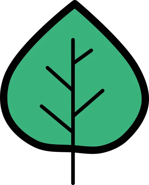 Baum Web Symbol Einfache Illustration — Stockvektor