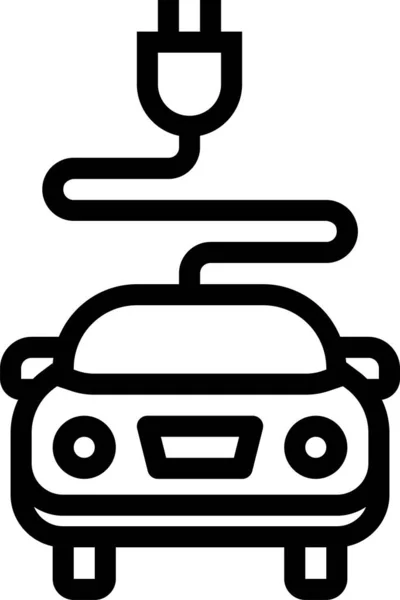 Coche Icono Web Diseño Simple — Archivo Imágenes Vectoriales