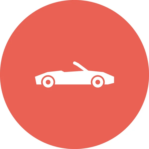 Icono Coche Vector Ilustración — Vector de stock