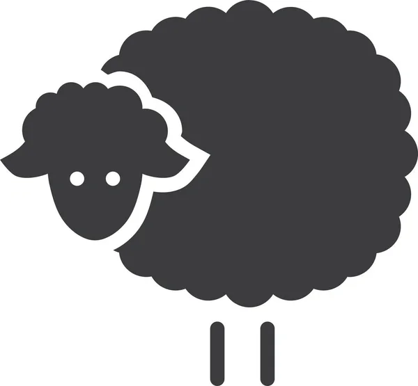 Овцы Иконка Сайта — стоковый вектор